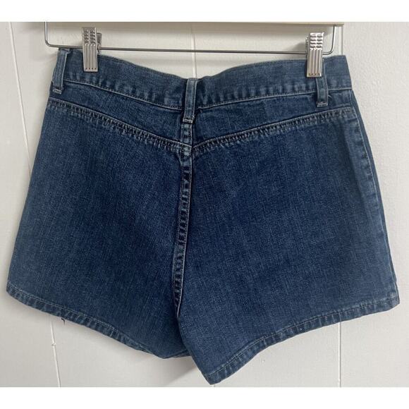 EUC‎ Gap Womens Blue Cotton Size 8 Denim Style Shorts 3” Inseam Super Cute - Picture 4 of 5